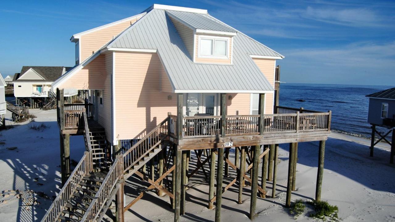 Kowabunga - You'Ll Love The Rooftop Deck And Private Heated Dipping Pool! Pet Friendly! Home Dauphin Island Buitenkant foto